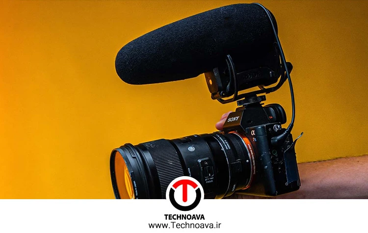 نحوه اتصال میکروفون به دوربین فیلم برداری